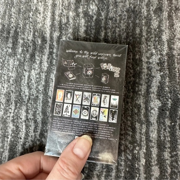 Tarot Cards The Wild Unknown Tarot Deck 78 Cards Beginners Kim Krass New Sealed - Picture 9 of 12